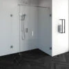 Douchecabine Compleet Just Creating 3-Delig 100x140 Cm Chroom -Badkamer Winkel 4jc11 100x140ch