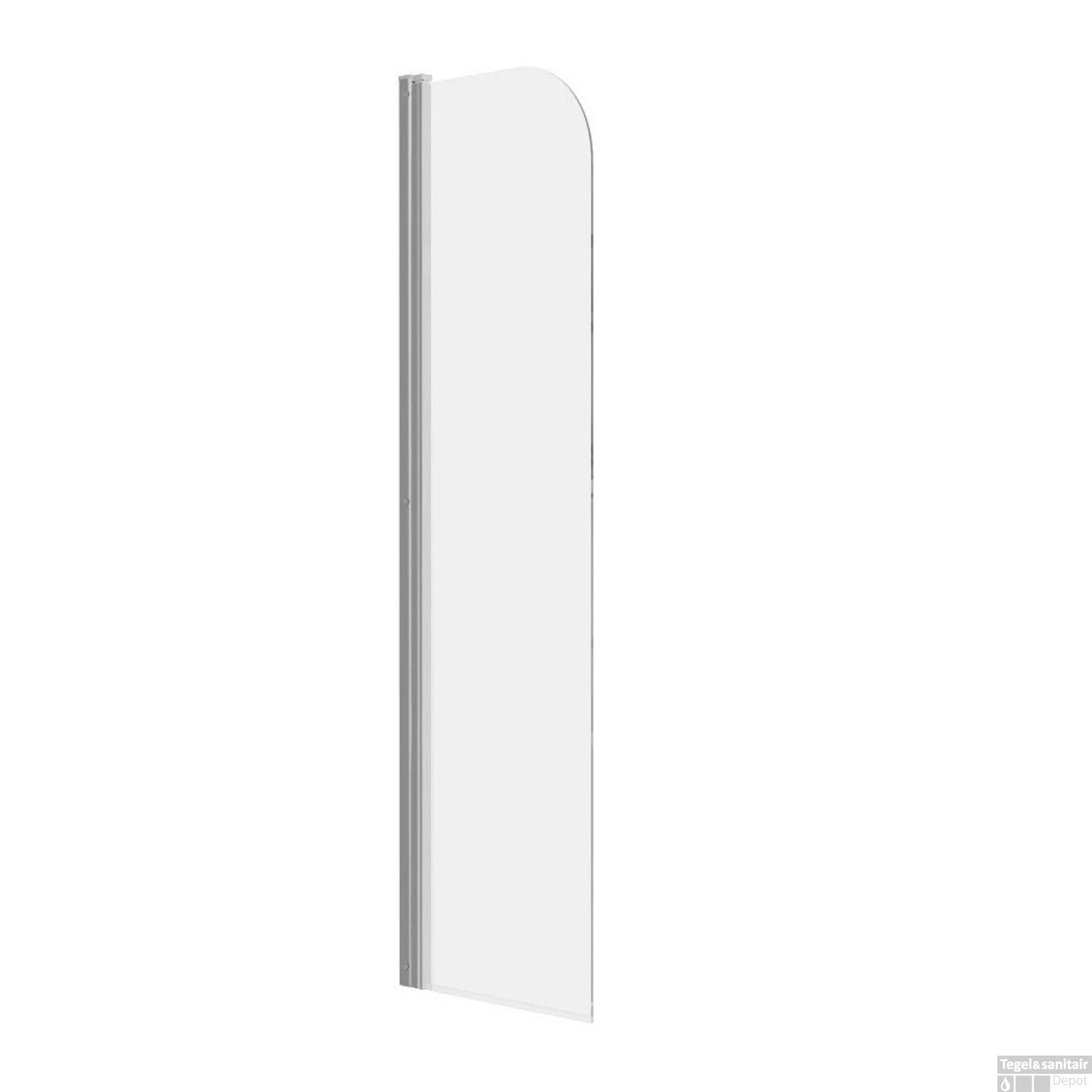 Badwand Allibert Kordo 66-68x140 Cm Chroom 3 Badwand Allibert Kordo 66-68x140 Cm Chroom