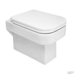 BWS Wandcloset Spirits EasyCleaning Diepspoel Met Toiletzitting Wit