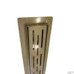 Messing Goud RVS Douchegoot Flens Met Uitneembaar Sifon 60x7cm 6,7cm Diep MESSING GOUD ROOSTER -Badkamer Winkel douchegoot messing goud detail 1 1 1 1