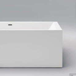 Clou InBe Vrijstaand Ligbad Rechthoekig 180x80x60 Cm Met Overloop Acryl Wit -Badkamer Winkel ib 05.40305 d