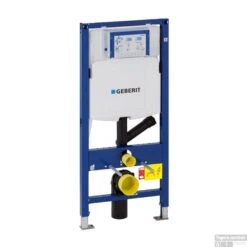 Geberit UP320 Toiletset Compleet | Inbouwreservoir | Civita Black Randloos Mat Zwart | Set 44 Met Drukplaat -Badkamer Winkel inbouwreservoir geberit up320 duofix 1 175