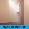 Sanilux Douchewand Deluxe 10mm | Muurprofiel | EasyClean | Inloopdouche (Alle Maten) -Badkamer Winkel inloopdouche sanilux deluxe in alle maten