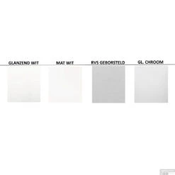 Urinoir Set Salenzi Hung Achterinlaat Mat Wit Met TECE Solid Drukplaat Metaal -Badkamer Winkel kleurenoverzicht tece solid gc 1