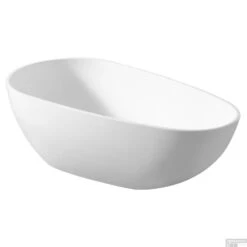 Badkamer Winkel -Badkamer Winkel ligbad vrijstaand boss wessing 173x85x56 cm wit detail