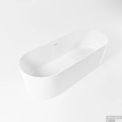 NOBLE Vrijstaand Bad 180x75cm Kleur Talc / Talc