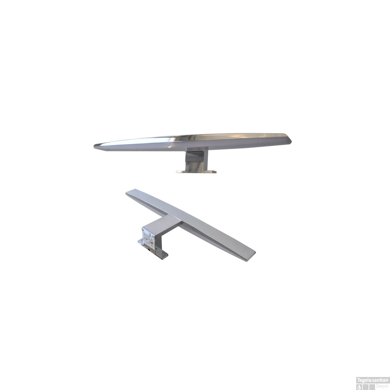 Spiegelverlichting Sanicare LED Elles 5 Watt 37 Cm Chroom 3 Spiegelverlichting Sanicare LED Elles 5 Watt 37 Cm Chroom