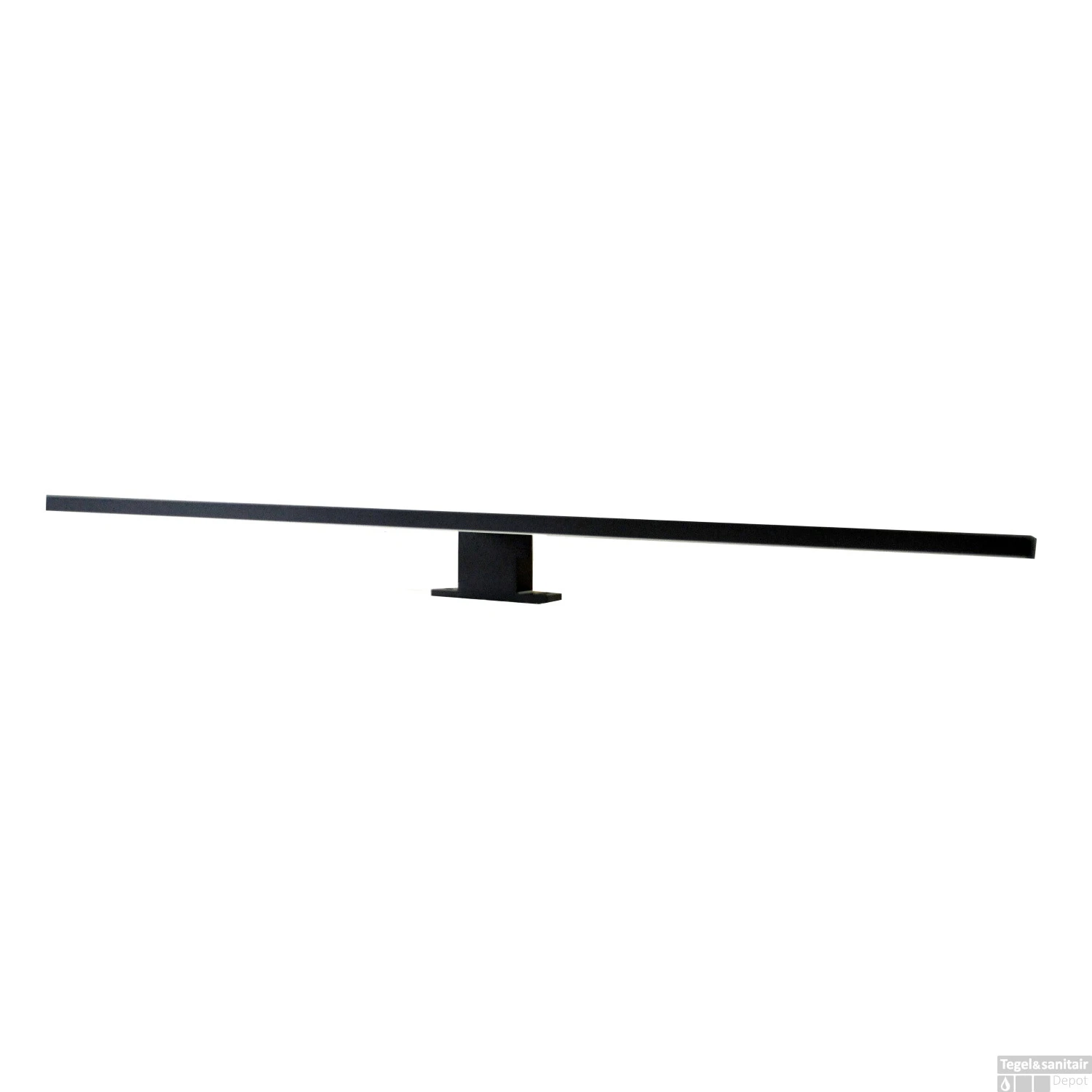 Spiegelverlichting Sanicare LED Anna 60 Cm Mat Zwart 4 Spiegelverlichting Sanicare LED Anna 60 Cm Mat Zwart - Afbeelding 2