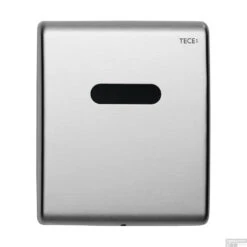 Urinoir Elektronische Bedieningsplaat TECE Planus 10x12 Cm RVS Geborsteld (werkt O.b.v. Batterij)